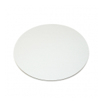 Подложки картонные с ламинацией круглые D=22 см под пирожное. Цвет "белый", толщина 0.8-1 мм