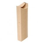 Упаковка картонная для шаурмы и роллов серия "Fupeco Roll", р-р 75*60*220мм, бур/бел