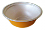 Тарелка одноразовая глубокая (миска) суповая, салатная, 0,5 л для продуктов питания