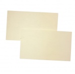 Подложки 145*85 мм под пирожное серия FUPECO Альбус из мелованного картона бел/бел
