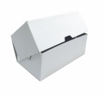 Упаковка картонная серия "Fupeco SweetBox" Стандарт для пирожных из бел/бел мелованного картона. Размер 250*160*110 мм.