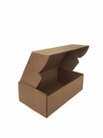 Гофрированная картонная коробка 170*105*55 серия "Fupeco SweetBox" Эконом для пирожного из микрогофрокартона  бур/бур