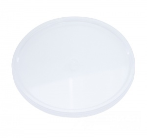 Крышка пластиковая для одноразовой глубокой банки (миски) суповой, D=120мм