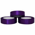 Лента атласная в рулоне 25мм*23м (35(8277)) фиолетового цвета