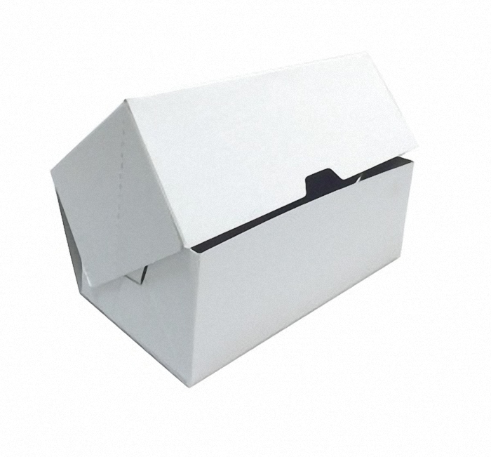 Упаковка картонная серия "Fupeco SweetBox" Эконом для пирожного и выпечки из мелованного картона 390 г/м2. Р-р 200*100*75 до 1 кг
