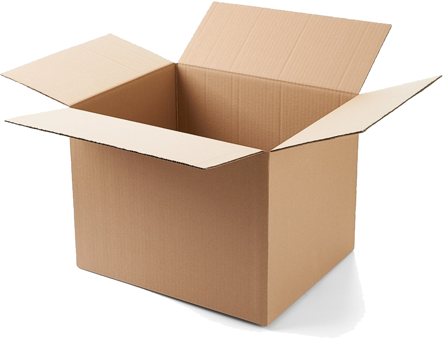 Гофрированная картонная коробка 800*400*300 (96 л) для переезда из 3-х слойного гофрокартона бур/бур