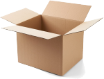 Гофрированная картонная коробка 380*380*300 для переезда из 3-х слойного гофрокартона бур/бур