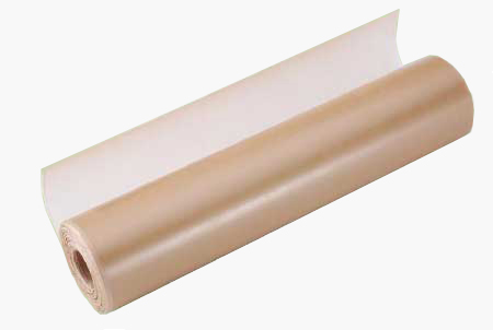 Бумага ламинированная бежевая двухслойная жиро-влагостойкая 52г/м2 в рулоне, ф.450мм, 3кг