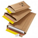 Курьерский конверт 300*450*0-35мм для доставки документов, книг, журналов бур/бур для маркетплейсов