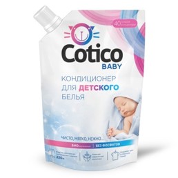 Кондиционер для стирки детского белья, серия Cotico Baby, 1л
