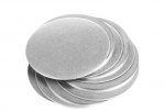 Подложки картонные ламинированные круглые D=39 см под торт или пирог. Цвет "серебро", толщина 0,8-1мм