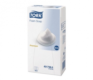 Картридж мыло пенное TORK (LOTUS) Premium, 0,8л, S34