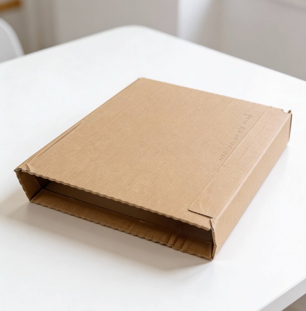 Картонная почтовая коробка 310*310*10-40мм Упаковка для книг, картин и журналов с клейкой полосой бур/бур