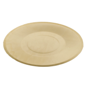 Тарелка деревянная круглая серии "ЭкоВилка", D-190мм