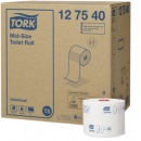 Бумага туалетная Tork Mid-size (127540) в миди рулонах, 1 сл., 13,5*9,9 см, Т6