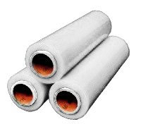 Стрейч-пленка цветная белая 17мкм; 20мкм; 23мкм/500мм - 2,0 кг (вес)