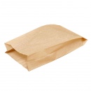 Пакет бумажный без ручек для выпечки крафт, р-р 265*150*60