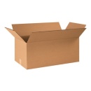 Гофрированная картонная коробка 230*110*110 (2,7 л) для переезда из 3-х слойного гофрокартона бур/бур