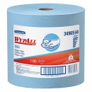 Протирочный материал Kimberly-Clark серии WYPALL*X60 (34965), цвет синий, 1сл, 1100 л, 34*31,5 см