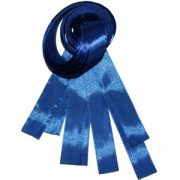 Лента атласная 25мм*1метр (8341) василькового (темно-синего) цвета