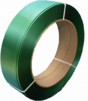 Стрепп лента полиэстеровая, лента полиэстеровая упаковочная 12,0*0,6*2500 зеленая (ПЭТ)