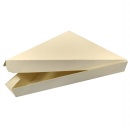 Упаковка картонная под пиццу из мелованного картона, р-р 240*240*200*35мм, серия "Fupeco PizzaBox" бел/бел