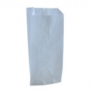 Пакет бумажный жиростойкий белый для выпечки или фаст фуда, р-р 175*80*40