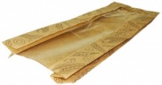 Пакет бумажный без ручек для выпечки и хлеба с прозрачным окошком крафт, р-р 315*100*50