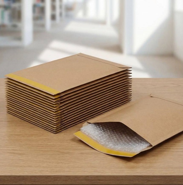 Курьерский конверт 150*200*0-35мм для доставки документов, книг, брошюр бур/бур для маркетплейсов