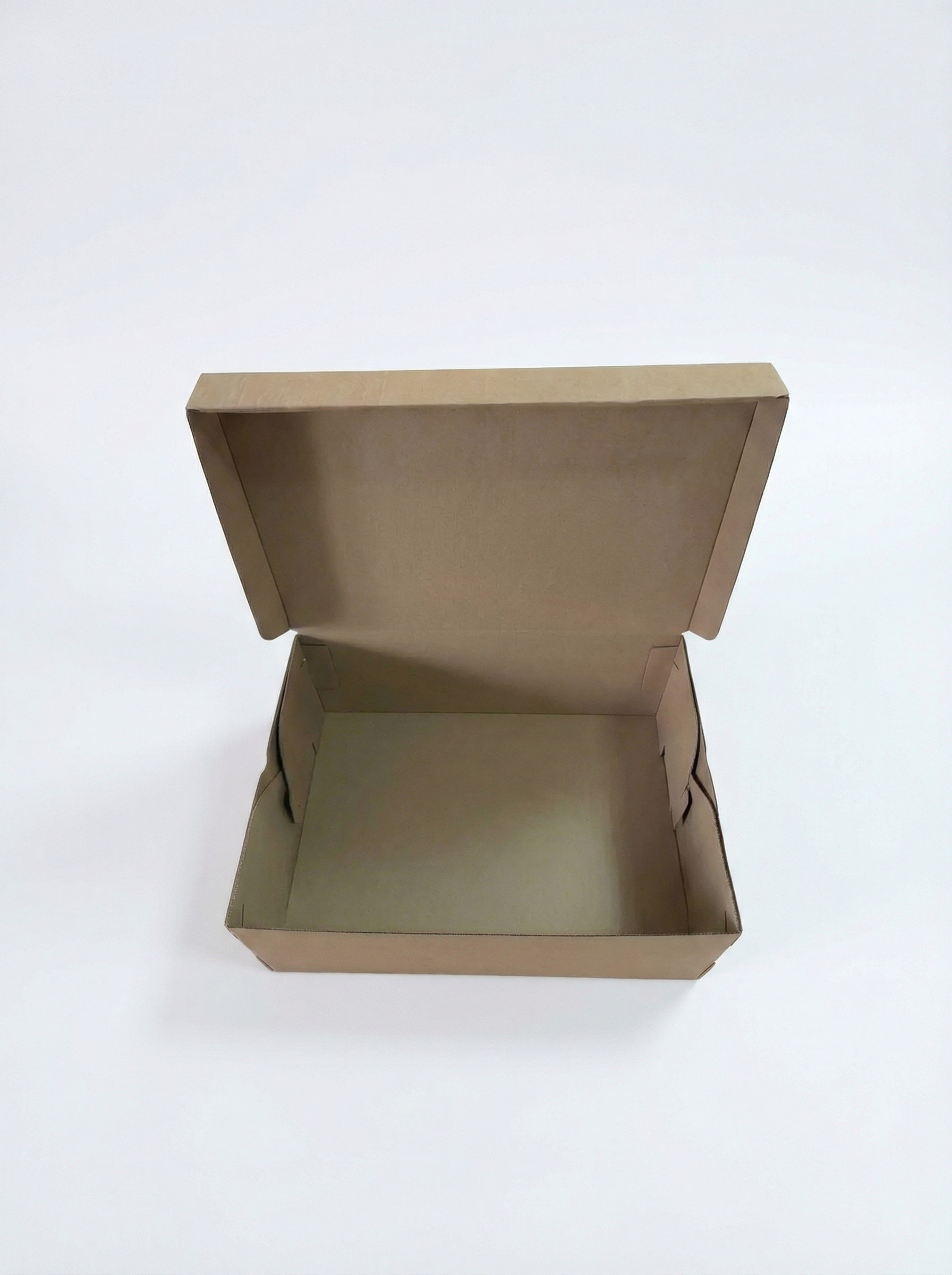 Гофрокороб 330*240*130 для обуви из микрогофрокартона бур/бур