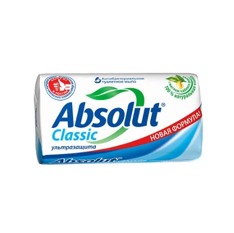 Мыло туалетное "ABSOLUT" антибактериальное, 90 г