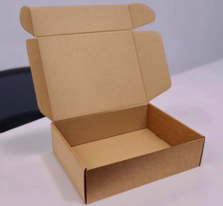 Гофрированный ящик 320*220*130 самосборный бур/бур для маркетплейсов