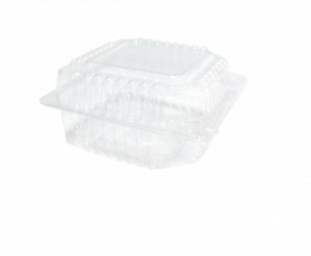 Пластиковый контейнер для Бенто торта Эконом, р-р 120*120*63мм, 400мл
