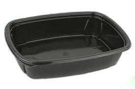 Контейнер - ланч-бокс пластиковый с прозрачной крышкой (КД 401/1) 1-секционный для обедов, р-р внешний 227*177*36мм