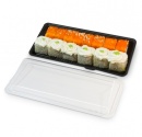 Контейнер для суши и роллов (КД-301) для 2-х порций, р-р 207*84*41 дно