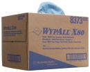 Протирочный материал Kimberly-Clark серии WYPALL*X80 в коробке-диспенсере BRAG Box  (8373), цвет голубой, 1сл, 160 л, 42,7*31,8 см
